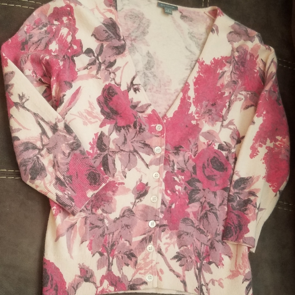 Ann Taylor size small cardigan sweater.